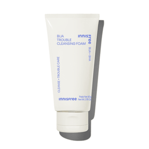 innisfree Bija Trouble Cleansing Foam packaging and details