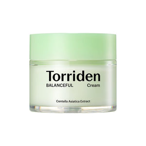 Torriden Balanceful Cica Soothing Cream packaging and details