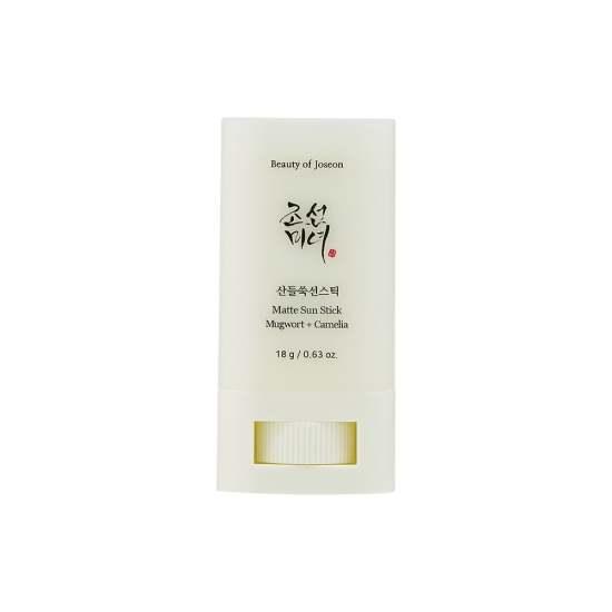 Beauty of Joseon Matte sun stick : Mugwort + Camelia 18g (SPF50+ PA++++) 18 g