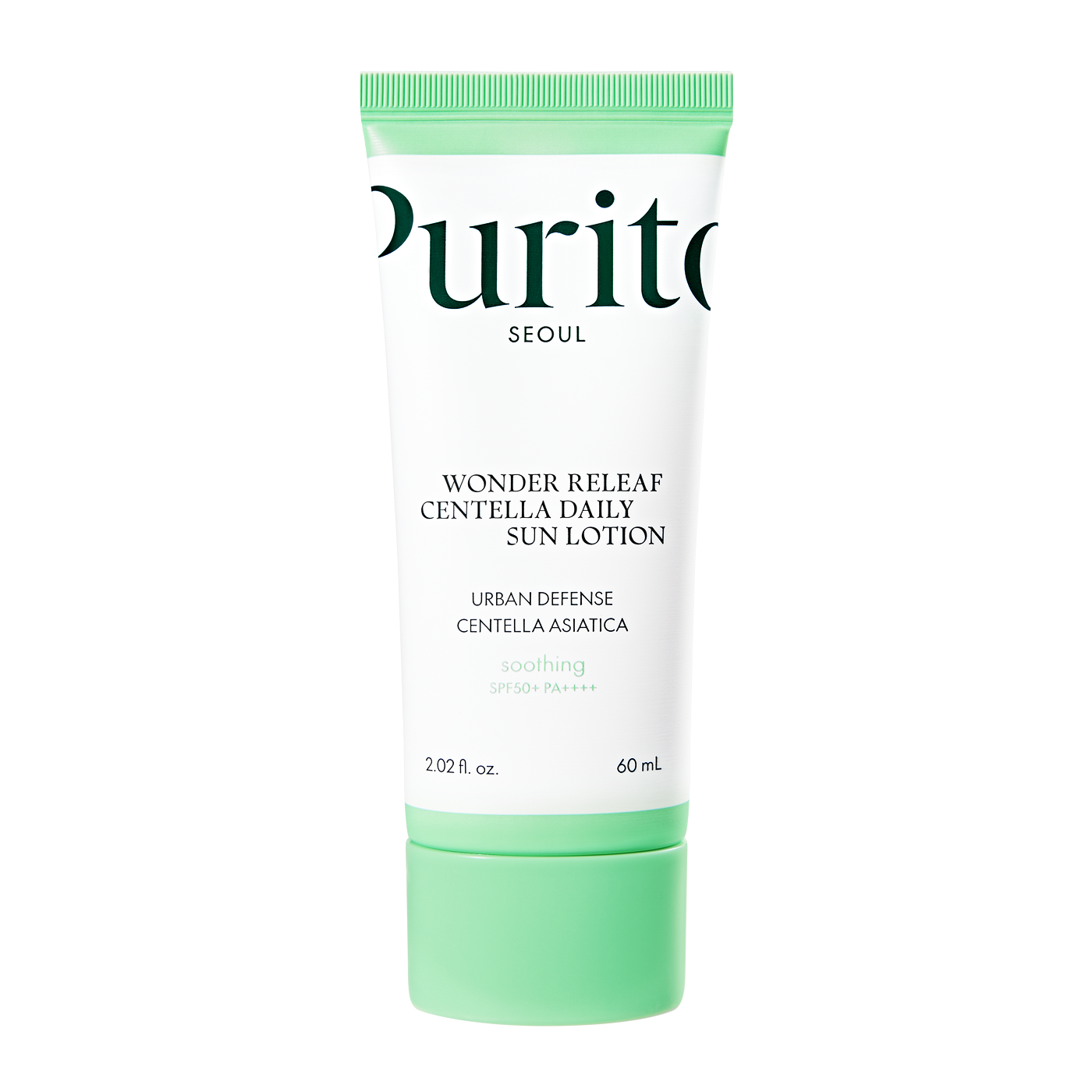 PURITO SEOUL [PURITO SEOUL] Wonder Releaf Centella Daily Sun Lotion SPF50+ PA++++ 60ml (Sun Cream)