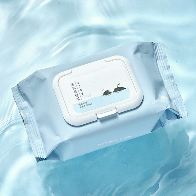 Round Lab 1025 Dokdo Cleansing Tissue - Korean Cleansing Tissue