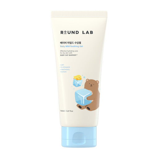 Round Lab Baby Mild Soothing Gel product texture