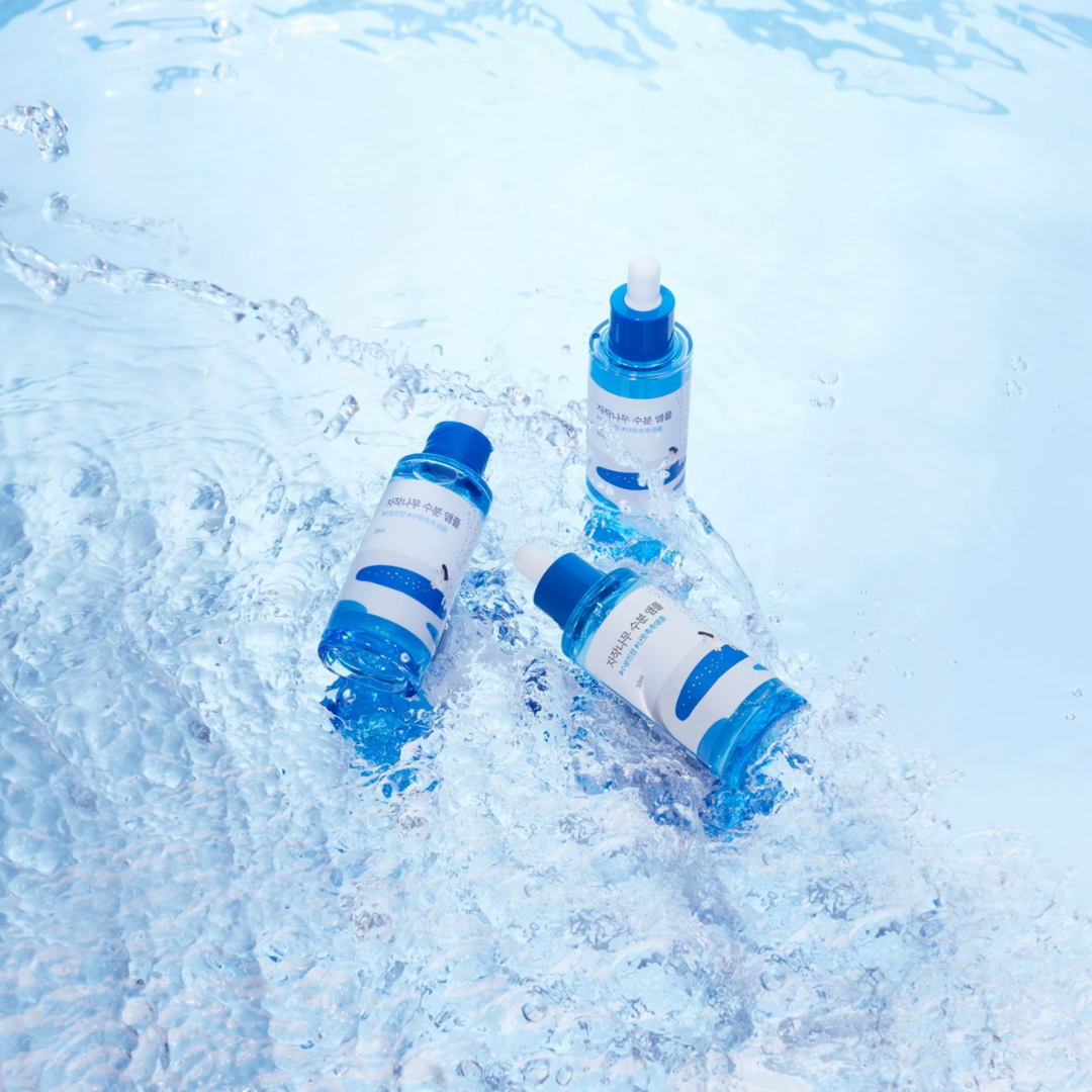 Round Lab Birch Juice Moisturizing Ampoule product texture