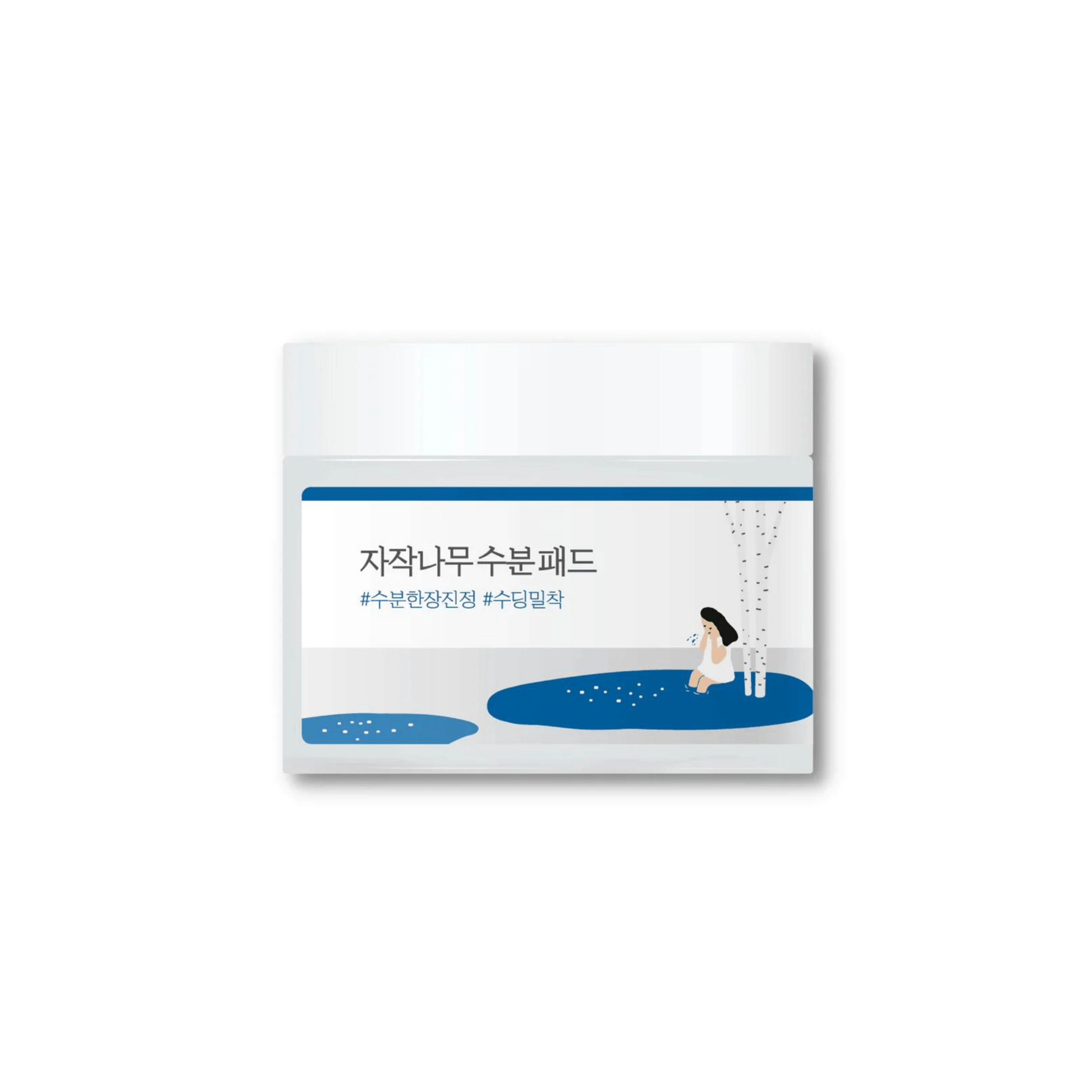 Round Lab Birch Moisturizing Pad 80pc product texture