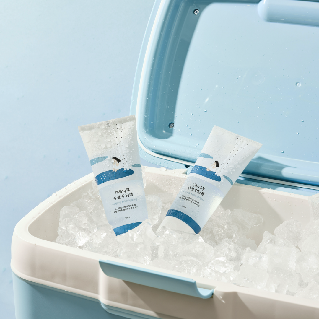 Round Lab Birch Moisturizing Soothing Gel product texture