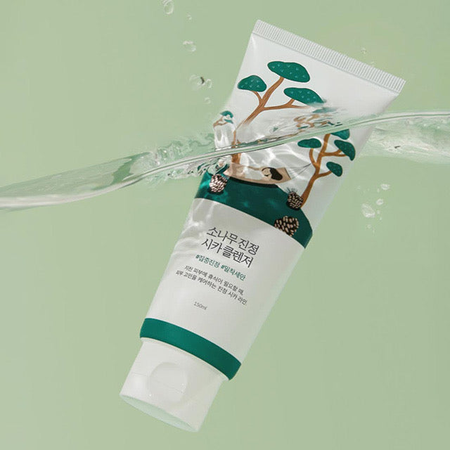 Round Lab Pine Calming Cica Cleanser product texture