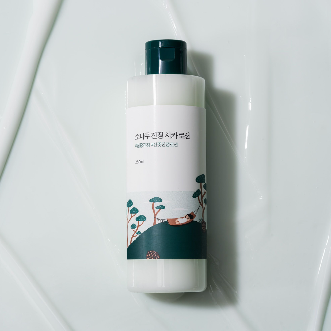 Round Lab Pine Calming Cica Lotion product texture