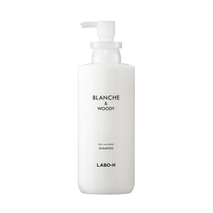 LABO-H Scalp Strengthening Shampoo Hair Loss Care Blanche&Woody close-up view