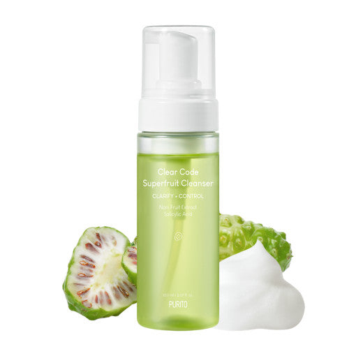 PURITO SEOUL [PURITO SEOUL] Clear Code Superfruit Cleanser packaging and details