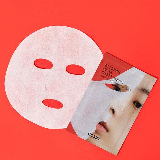 COSRX AC Collection Blemish Care Sheet Mask 26ml X 10ea (Facial Mask)