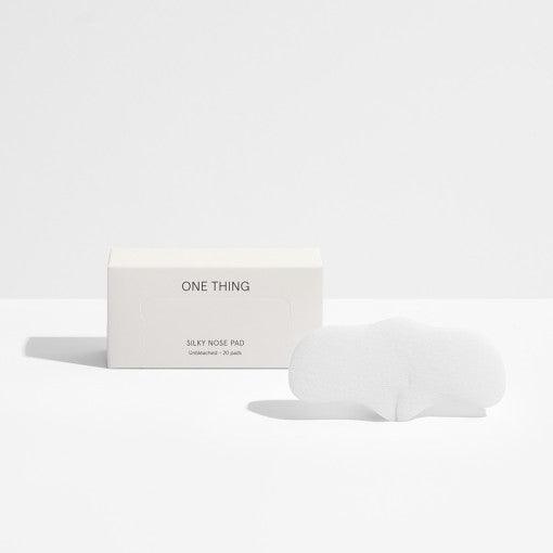 ONE THING [ONE THING] Silky Nose Pad (20 Pads) packaging and details