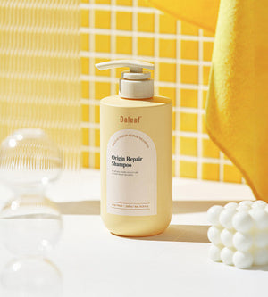 Daleaf Origin Repair Shampoo packaging and details