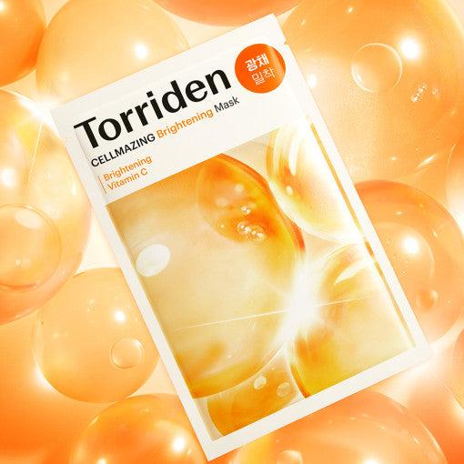 Torriden Cellmazing Vita C Brightening Mask Sheet 26ml X 10ea (Facial Mask)