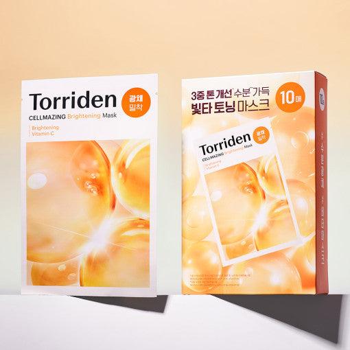 Torriden Cellmazing Vita C Brightening Mask Sheet 26ml X 10ea (Facial Mask)
