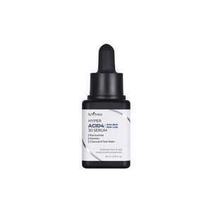 Isntree Hyper Acid 4 (AHA BHA PHA LAH) 30 Serum packaging and details