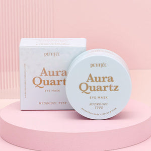 PETITFEE Aura Quartz Eye Mask 85g (60 Patches) close-up view