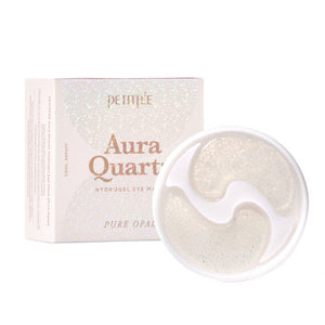 PETITFEE Aura Quartz Eye Mask Pure Opal 80g (40 Patches) full product view