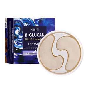 PETITFEE B-Glucan Deep Firming Eye Mask 70g (60 Patches) packaging and details
