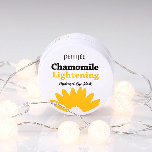 PETITFEE Chamomile Lightening Hydrogel Eye Mask 80g (60 Patches) (Eye 80 g