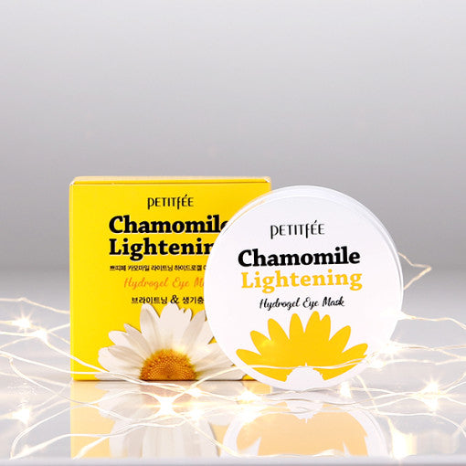 PETITFEE Chamomile Lightening Hydrogel Eye Mask 80g (60 Patches) (Eye 80 g