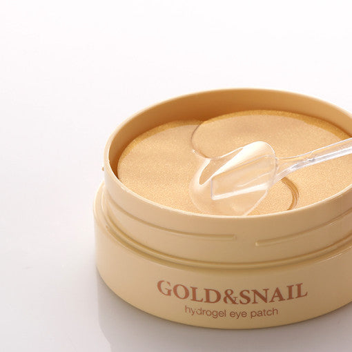 PETITFEE Gold Snail Hydrogel Eye Patch (1.4g X 60 Patches) (Eye 1.4 g
