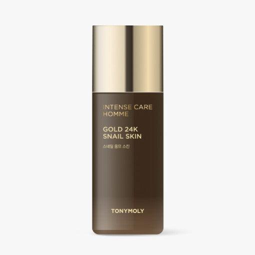 TONYMOLY Intense Care Gold 24K Snail Homme Skin (130ml) (Toner for Men)