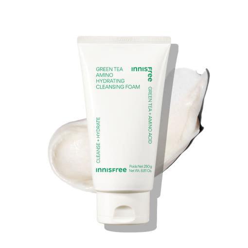 innisfree Green Tea Amino Hydrating Cleansing Foam 250g 250 g