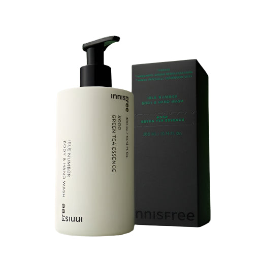innisfree Isle Number Body & Hand Wash 300ml #Green Tea Essence (Body Wash)