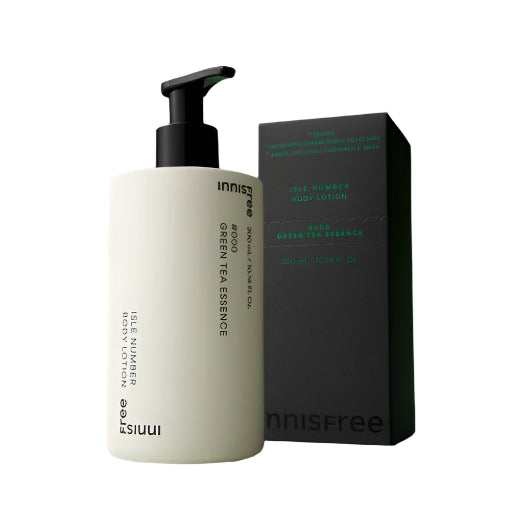 innisfree Isle Number Body Lotion 300ml #Green Tea Essence (Baby Lotion)