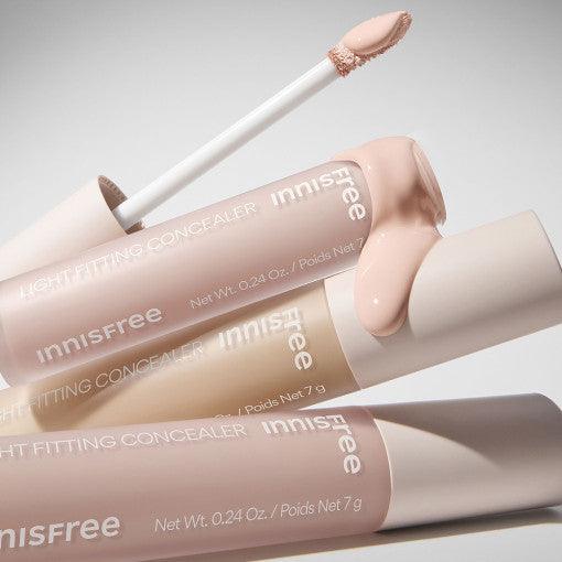 innisfree Light Fitting Concealer 7g #Salmon Beige product texture