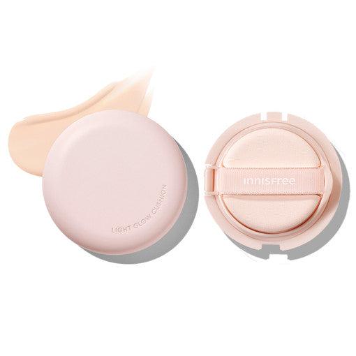 innisfree Light Glow Cushion SPF26 PA++ 14g+14g(Refill) - Korean MAKEUP Cushion