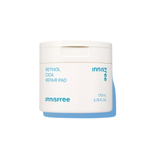 innisfree Retinol Cica Repair Pad 170ml (60 Pads) - Korean Toner Pad