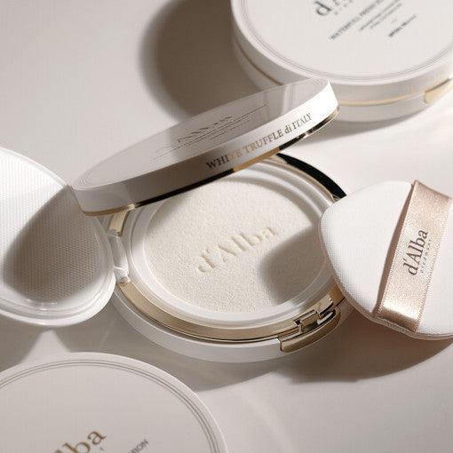 d'Alba Waterful Fresh Sun Cushion 25g+25g(refill) SPF50+/PA++++ close-up view