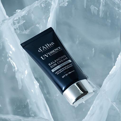 d'Alba Waterfull Balancing Sun Cream 50ml SPF50+PA++++ how to use