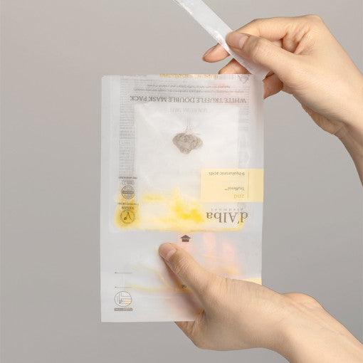 d'Alba White Truffle Double Mask Pack [Nutritive/Hydrating] 32.5g X 20ea (Facial Mask) 32.5 g