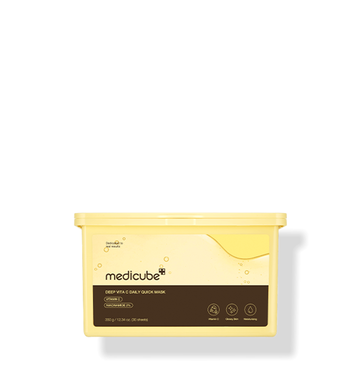 medicube Deep Vita C Daily Quick Mask 350ml/30Sheets (Facial Mask)