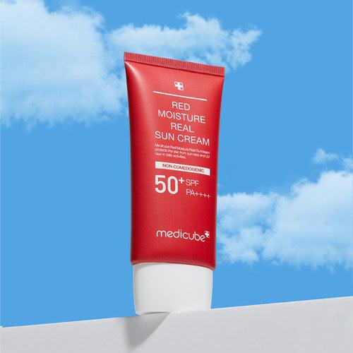 medicube Red Moisture Real Sun Cream 50ml (Sunscreen)