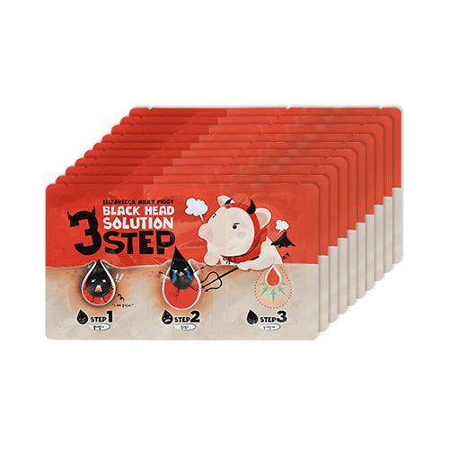 Elizavecca Milky Piggy Black Head 3 Step Solution - Korean Patch