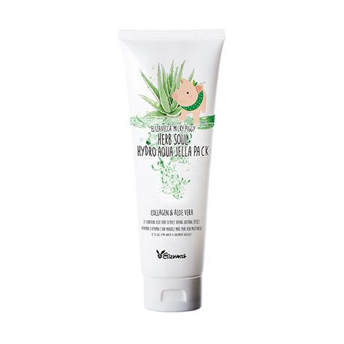 Elizavecca Milky Piggy Herb Soul Hydro Aqua Jella Pack packaging and details