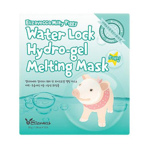 Elizavecca Milky Piggy Water Lock Hydro-gel Melting Mask 5ea/30g - Korean Facial Mask