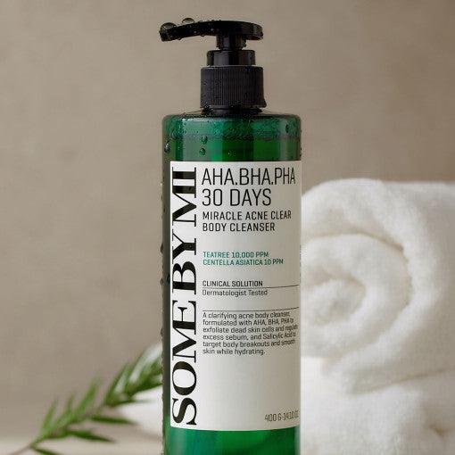 SOME BY MI AHA-BHA-PHA 30 Days Miracle Acne Body Cleanser 400g (Body Wash) 400 g