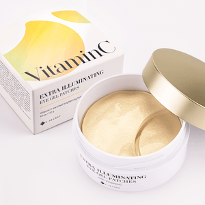K-SECRET Extra Illuminating Eye Gel Patches 60ea/102g #VITAMIN C how to use