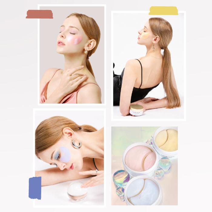 K-SECRET Eye Gel Patches Set (RETINOL + VITAMIN C CAFFEINE) 60ea/102g*3 (Eye Patches) 102 g