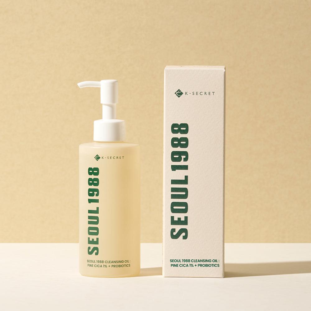 K-SECRET SEOUL 1988 Cleansing Oil : Pine Cica 1% + Probiotics 200ml