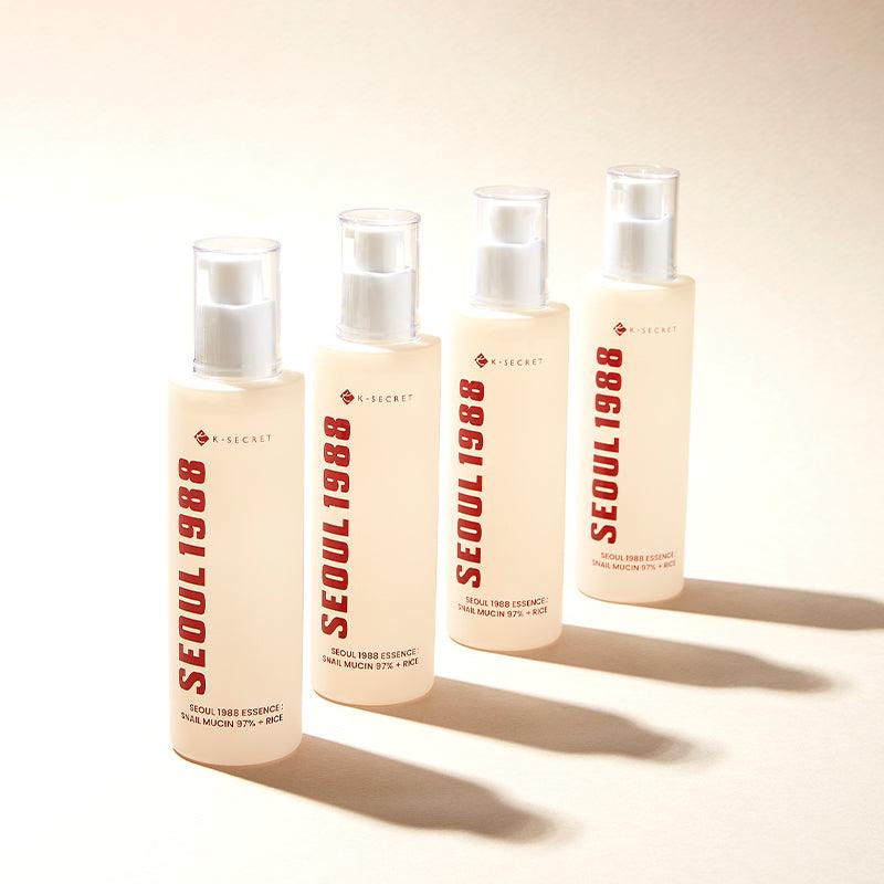 K-SECRET SEOUL 1988 Essence : Snail Mucin 97% + Rice how to use