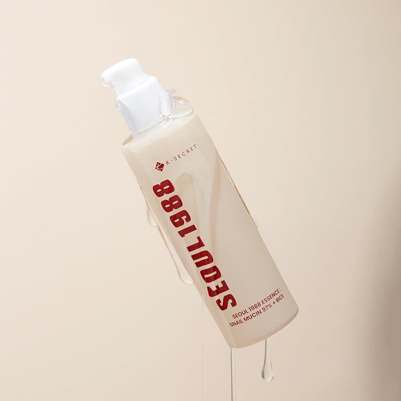 K-SECRET SEOUL 1988 Essence : Snail Mucin 97% + Rice product texture