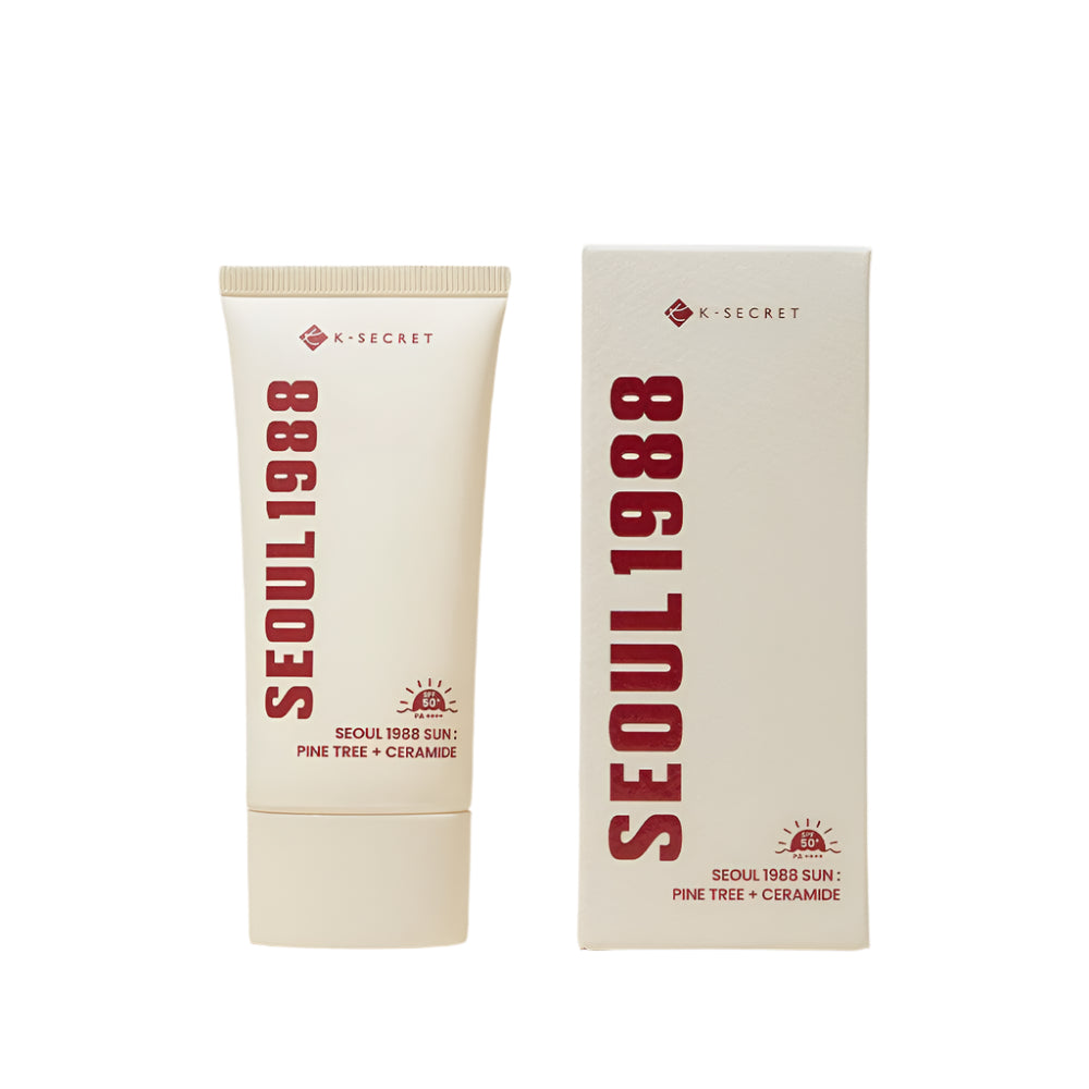 K-SECRET SEOUL 1988 Sun : Pine Tree + Ceramide 50ml (Sun Cream)