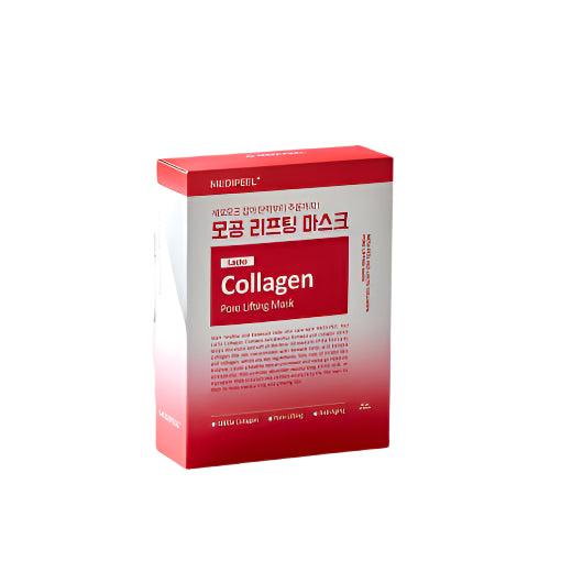 MEDIPEEL Red Lacto Collagen Pore Lifting Mask 30ml*10ea (Facial Mask)