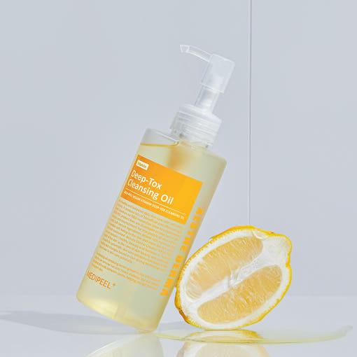 MEDIPEEL Vitamin Deep-Tox Cleansing Oil packaging and details