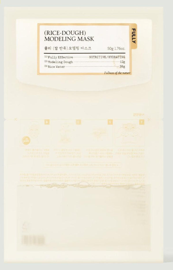FULLY Rice-Dough Modeling Mask (50g x 4ea) (Mask Pack) 50 g
